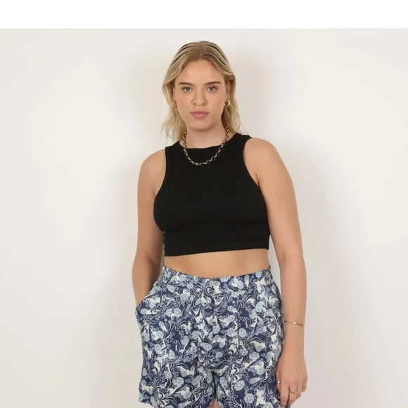 Reiss Blue Floral Shorts