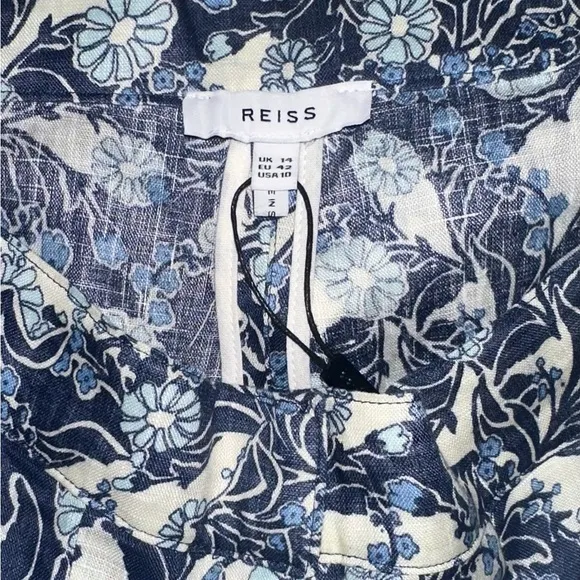 Reiss Blue Floral Shorts