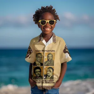 Revolutionary Freedom Fighters - Civil Rights Leaders Kid Hawaiian Shirt DT02