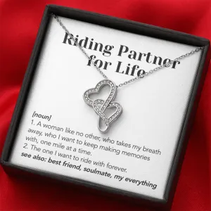 Riding Partner For Life Meaning Necklace