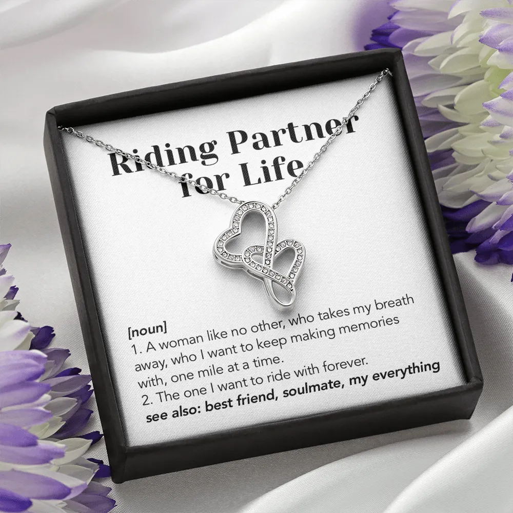 Riding Partner For Life Meaning Necklace