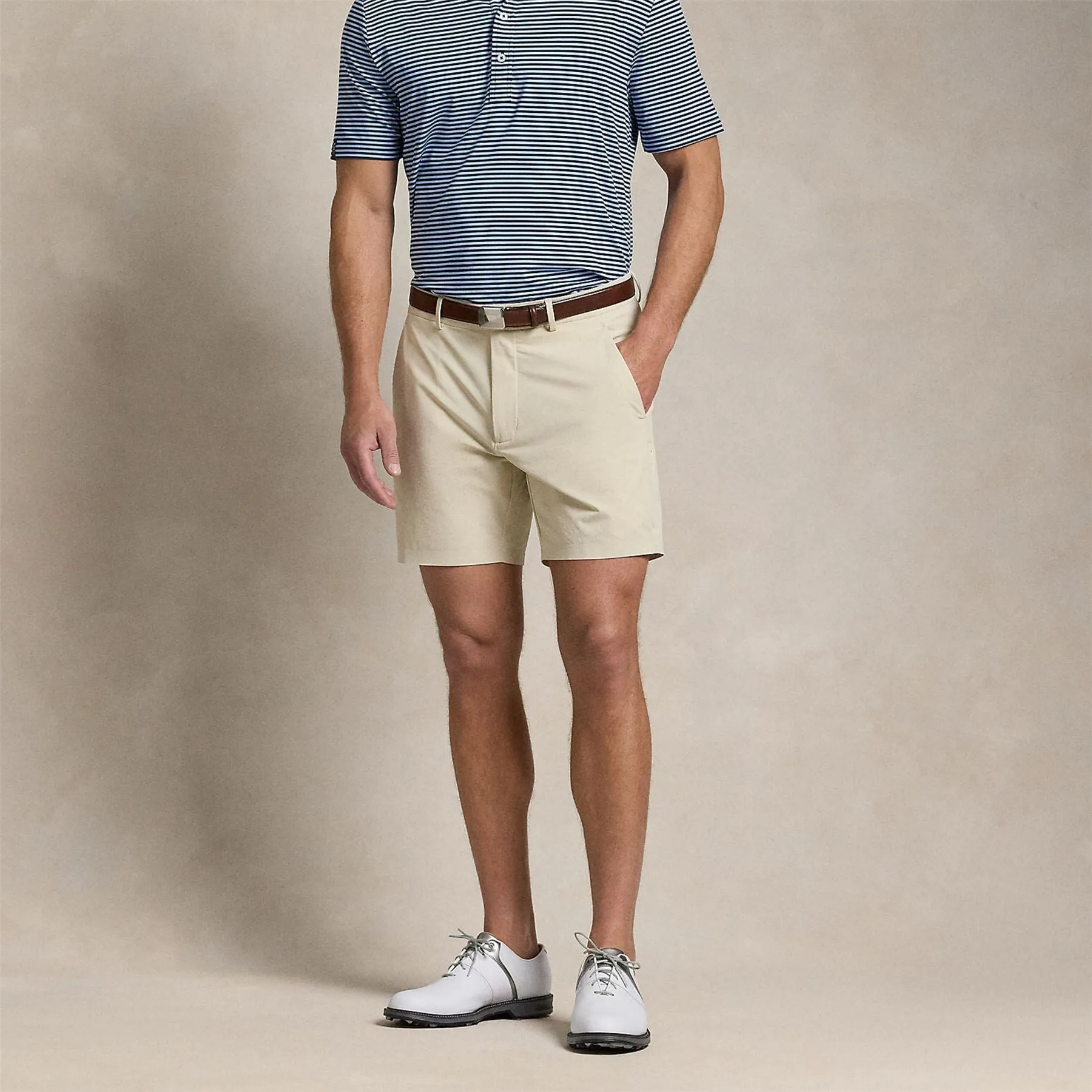 RLX Matte Stretch Nylon Shorts Basic Sand