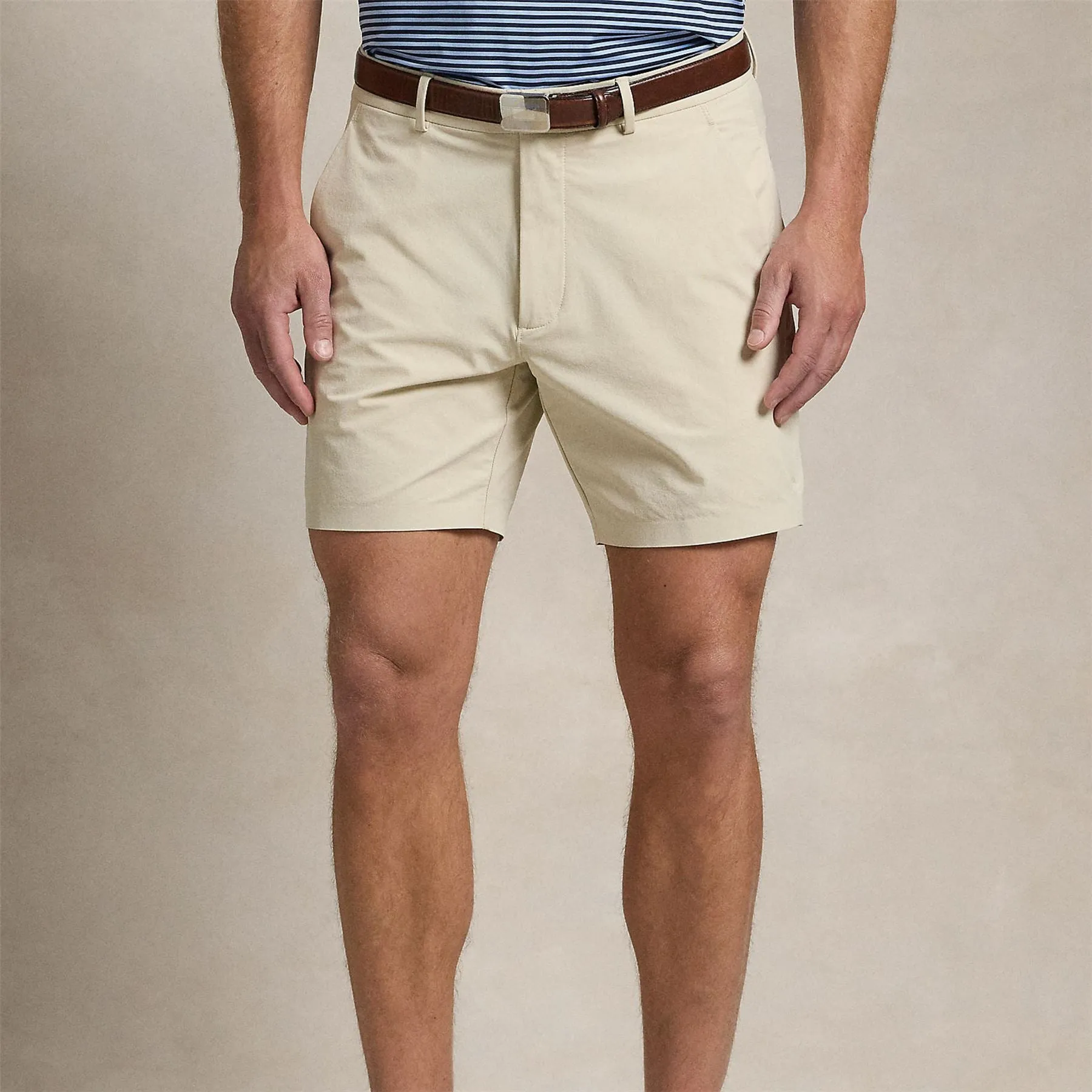 RLX Matte Stretch Nylon Shorts Basic Sand