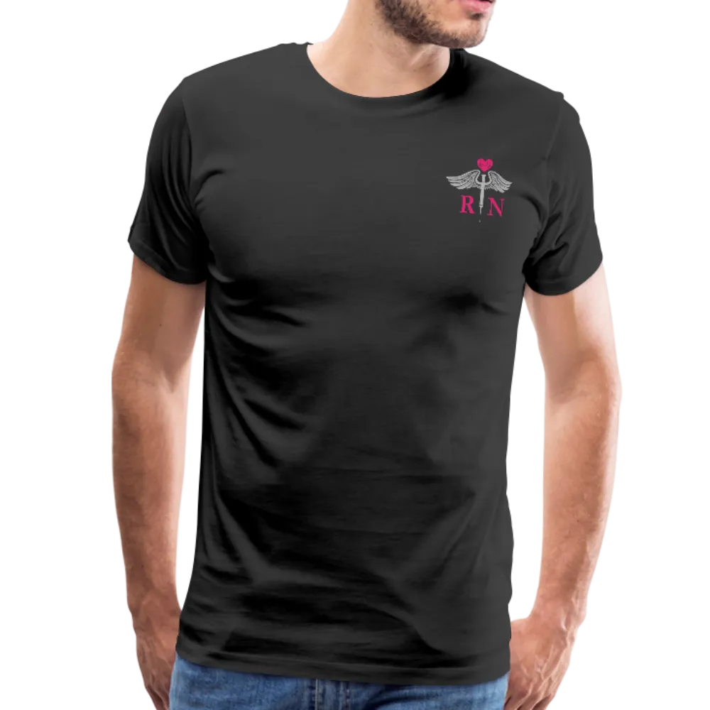 RN Nurse Flag Men's Premium T-Shirt (CK1295) updated