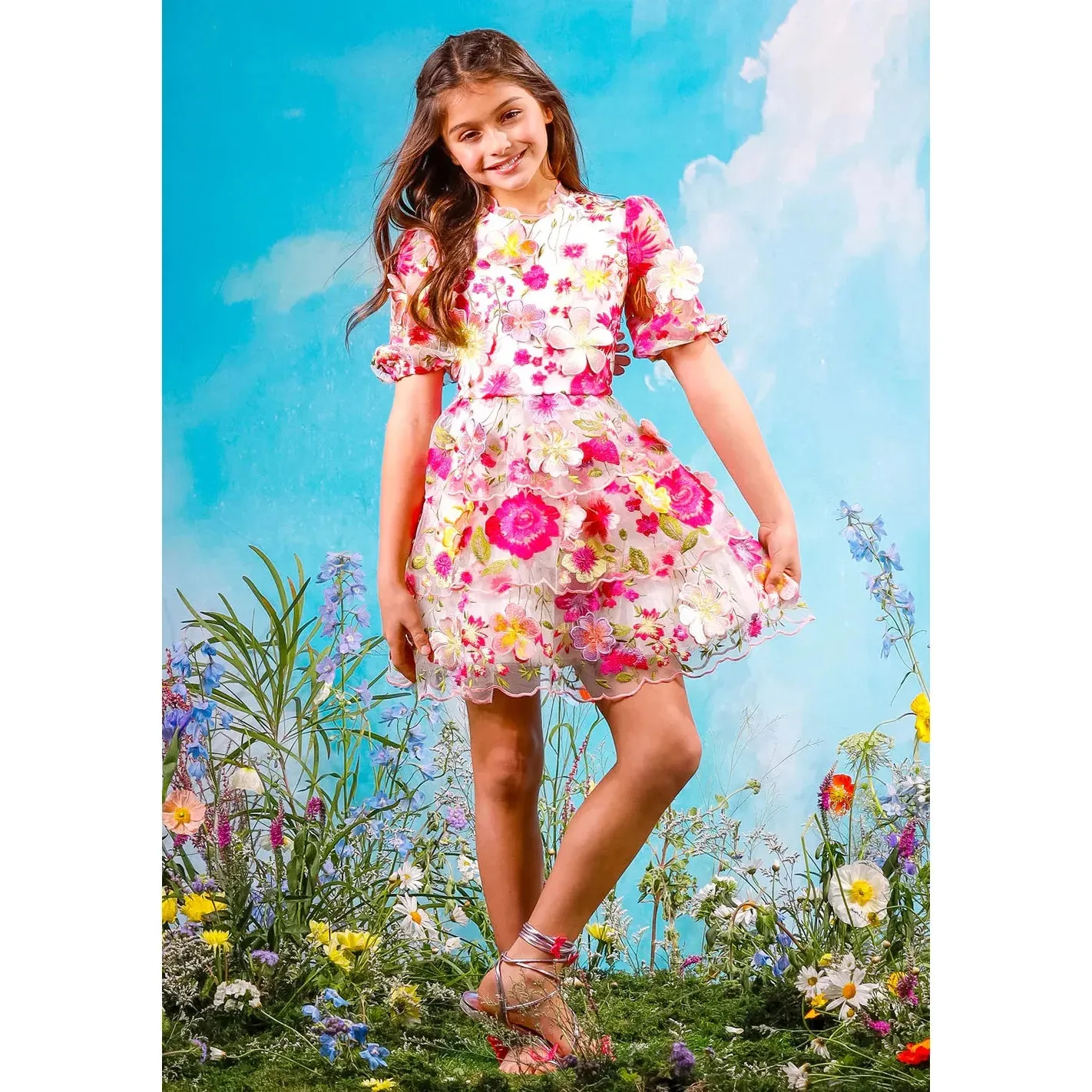 Rosie Embroidered Dress