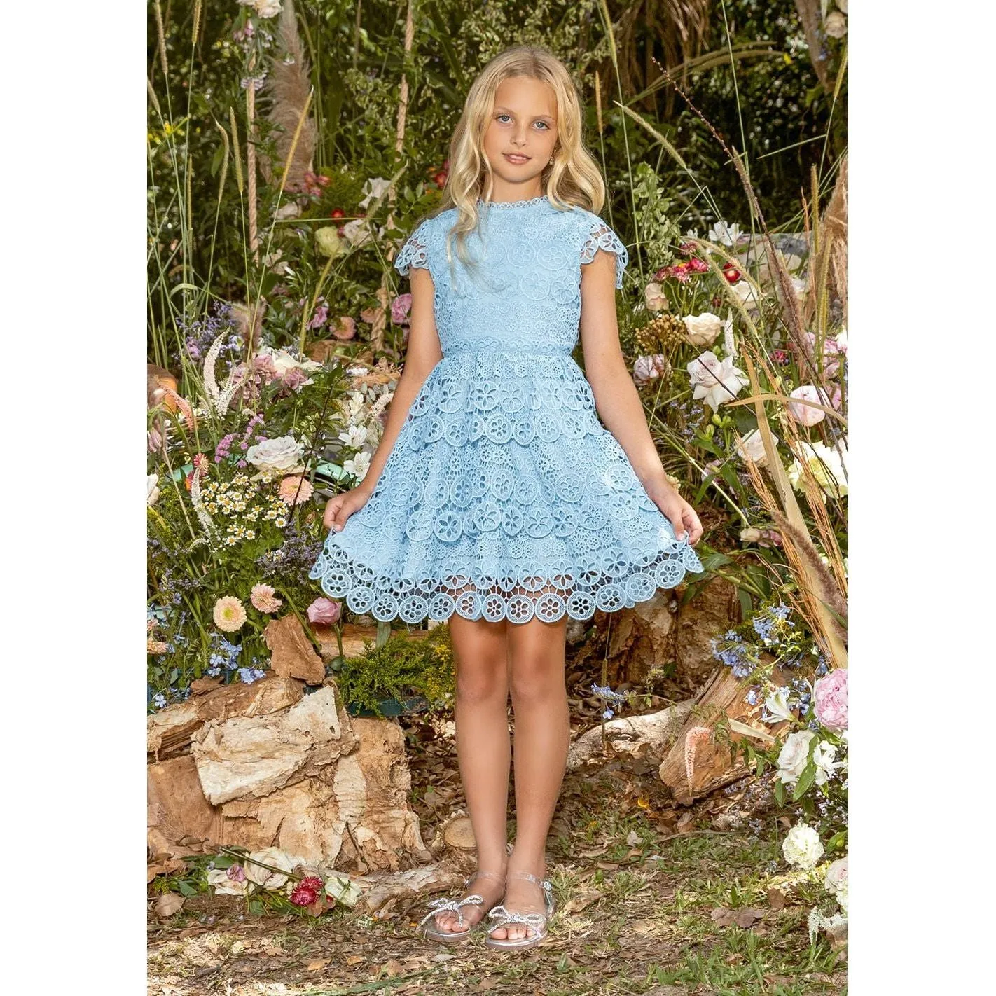 Ruby Dress - Blue
