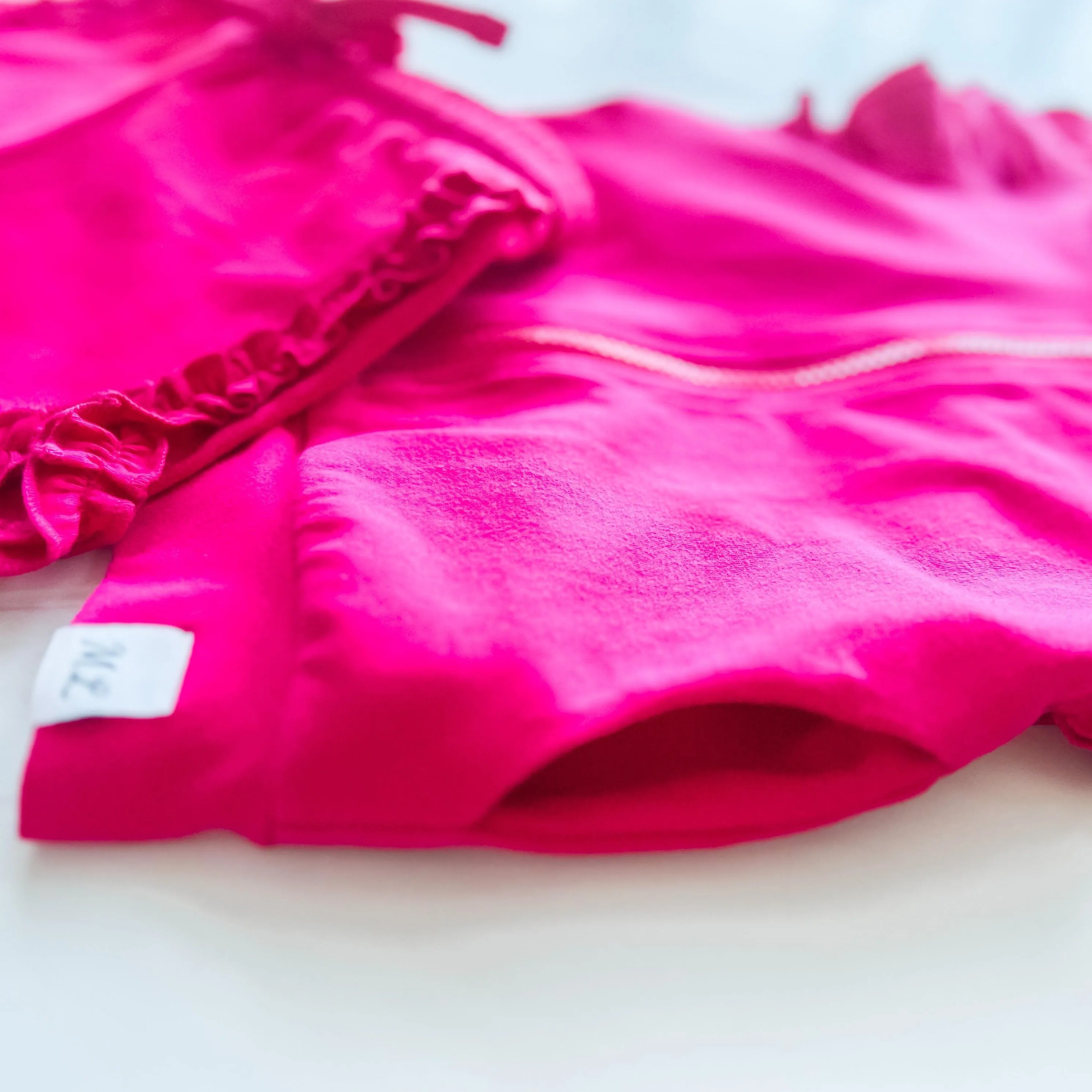 Ruffle Shorts and Hoodie Set