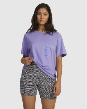 RVCA Joys Easy Tee MUSK STICK