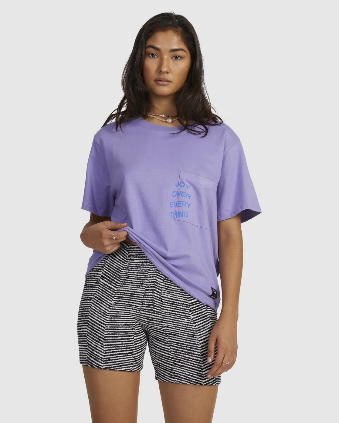 RVCA Joys Easy Tee MUSK STICK