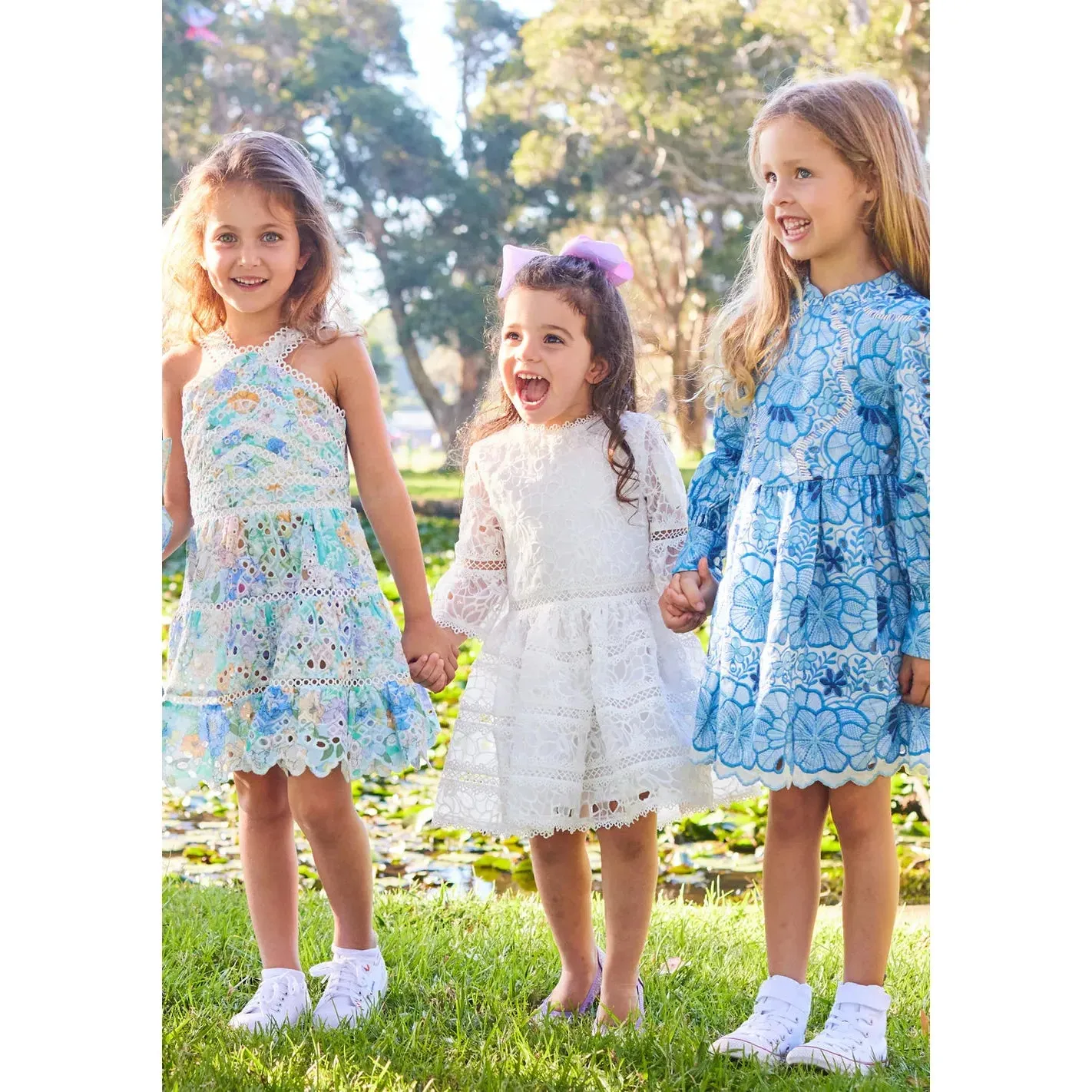Sadie Embroidered Dress - Ivory