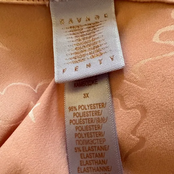 Savage X Fenty Heavenly Set Satin Shirt and Shorts