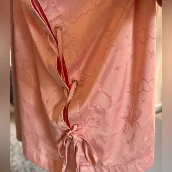 Savage X Fenty Heavenly Set Satin Shirt and Shorts