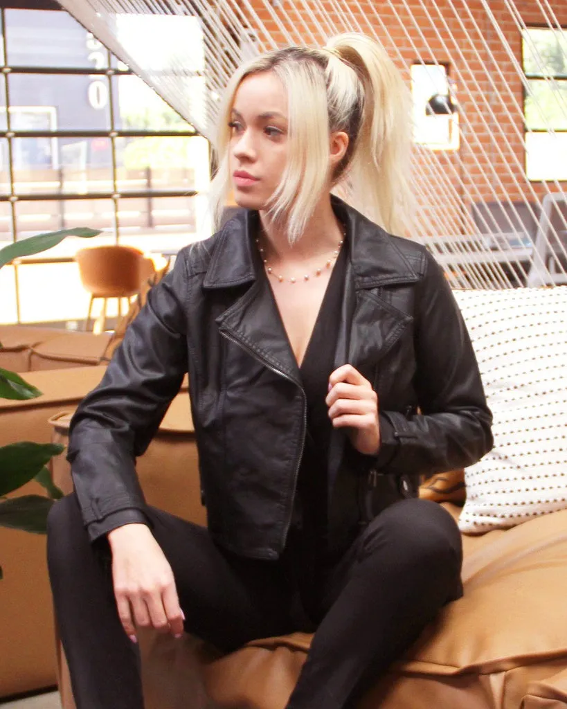 SAVOY ACTIVE - Original Altridge Vegan Leather Moto Jacket
