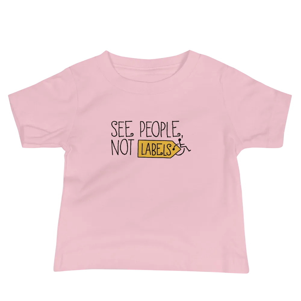 See People, Not Labels (Baby Light Color Shirts)