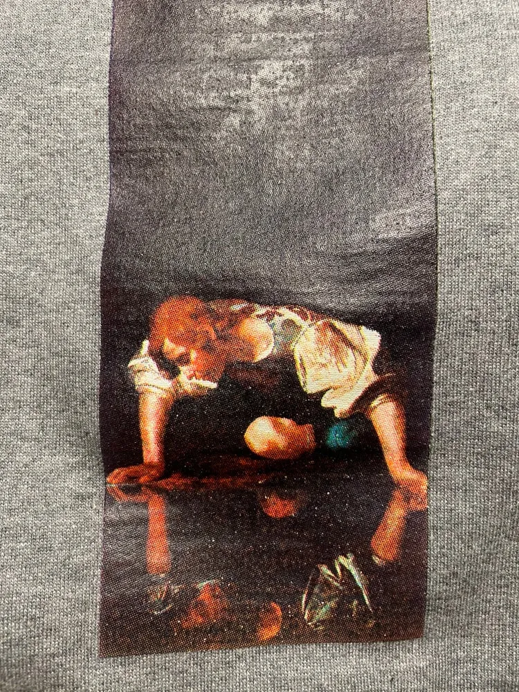 Self-Reflection T Shirt Grey
