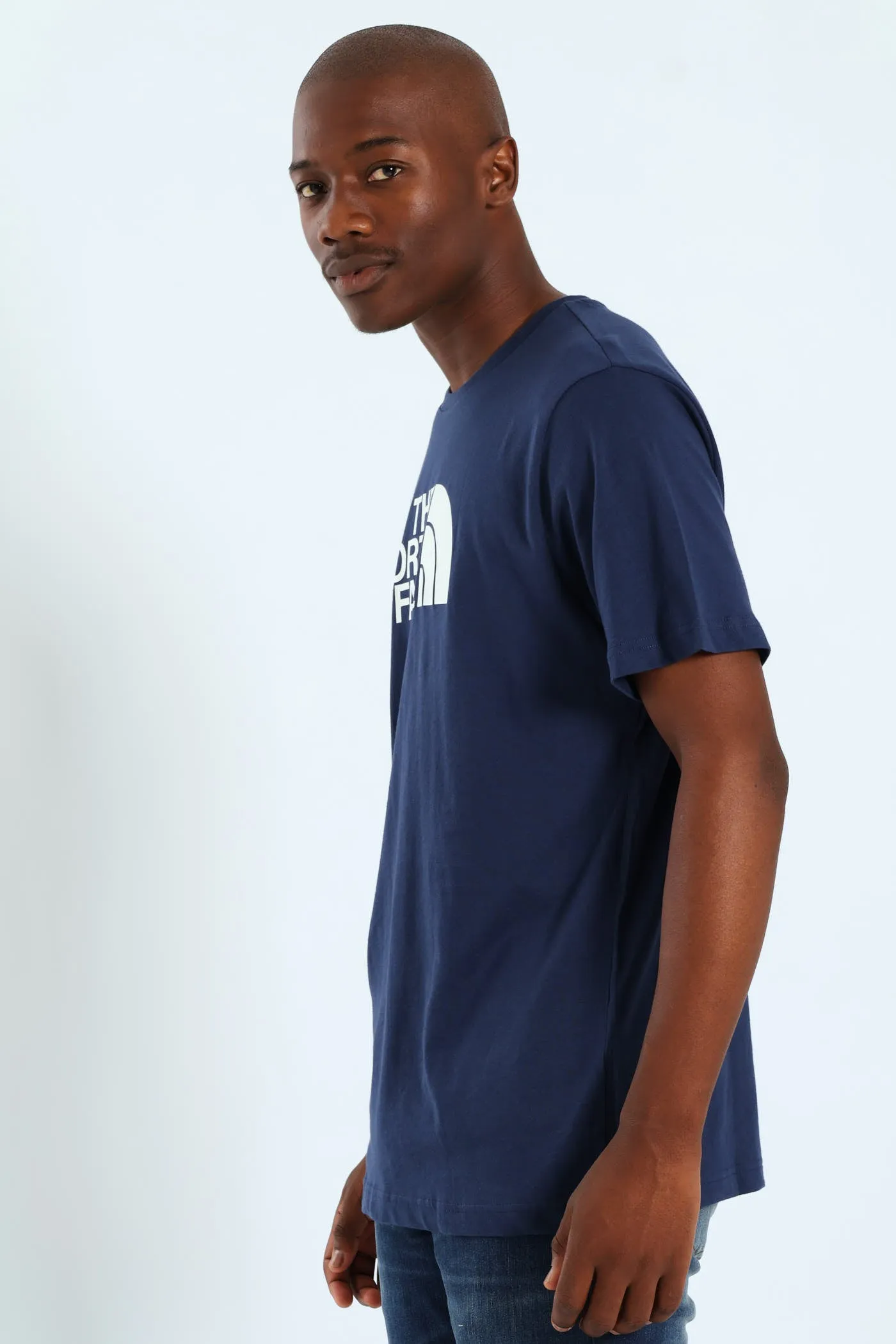 Short Sleeve Easy Tee - Navy