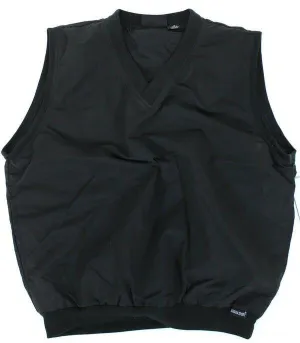 SIERRA SPORT WHIRLWIND Wind Vest Small S Black Pullover Water Resistant V NEW