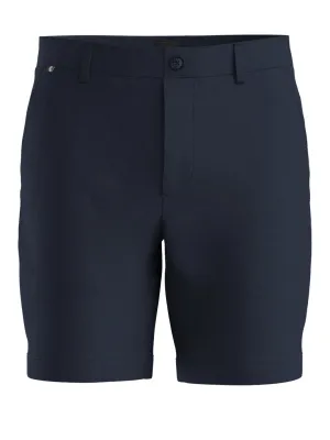 SLIM STRETCH-COTTON SHORTS Marine