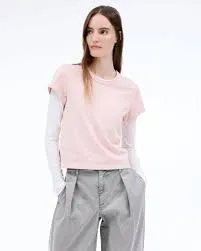 Slvrlake Easy Tee in Desert Rose