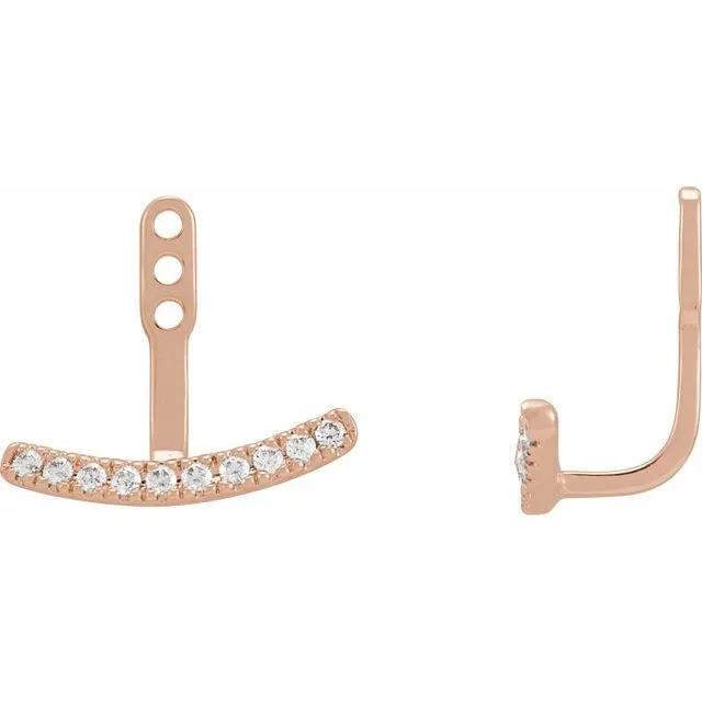 Small Diamond Earring Jackets