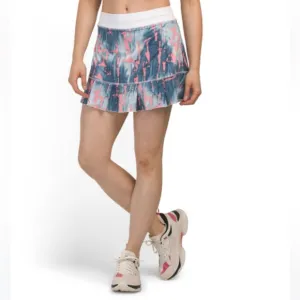 SOFIBELLA Denim Upf 50 Printed Skort