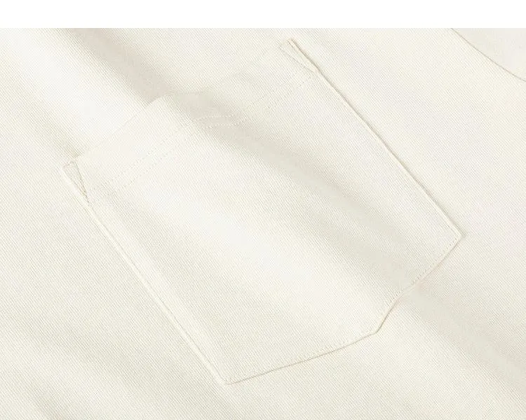 Solid Color Long-Sleeve T-shirt