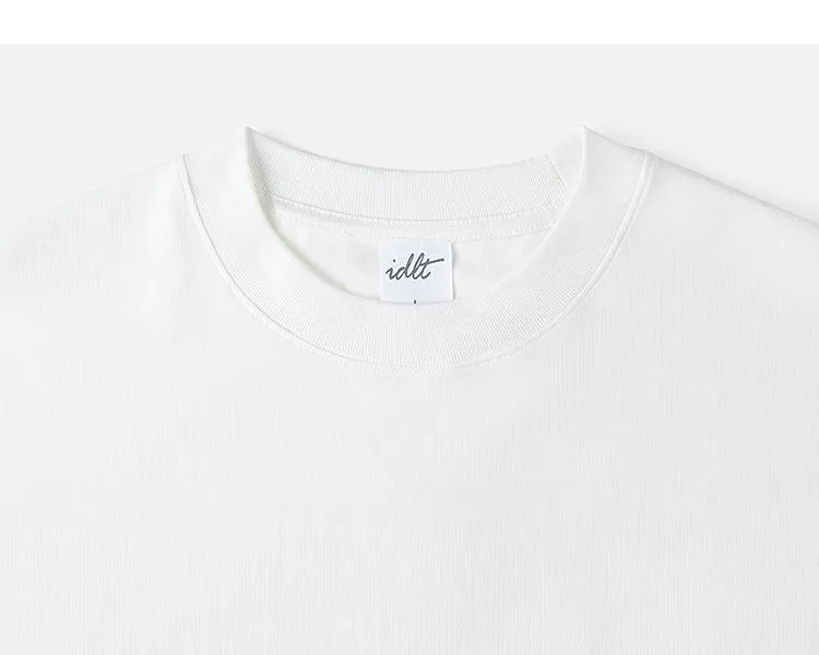 Solid Color Long-Sleeve T-shirt