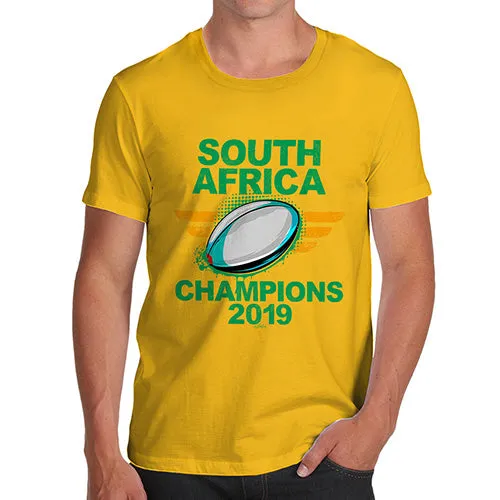 South Africa Rugby Champions 2019 Men's T-Shirt