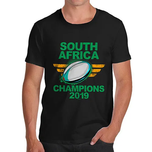 South Africa Rugby Champions 2019 Men's T-Shirt