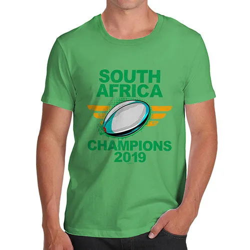 South Africa Rugby Champions 2019 Men's T-Shirt
