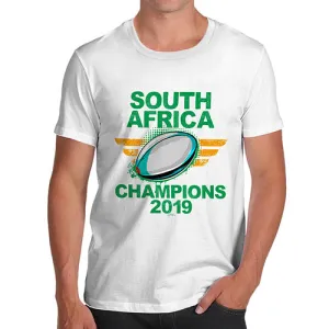 South Africa Rugby Champions 2019 Men's T-Shirt