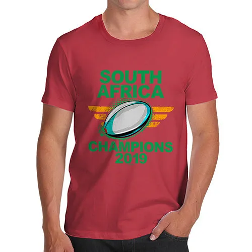 South Africa Rugby Champions 2019 Men's T-Shirt