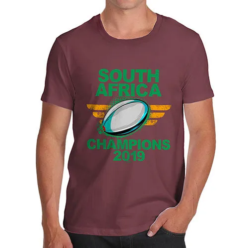 South Africa Rugby Champions 2019 Men's T-Shirt