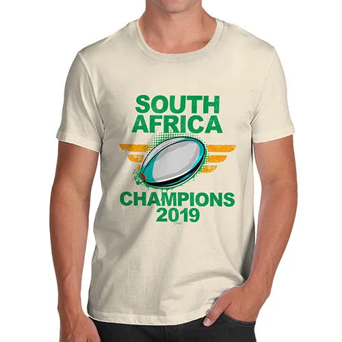 South Africa Rugby Champions 2019 Men's T-Shirt
