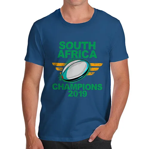South Africa Rugby Champions 2019 Men's T-Shirt