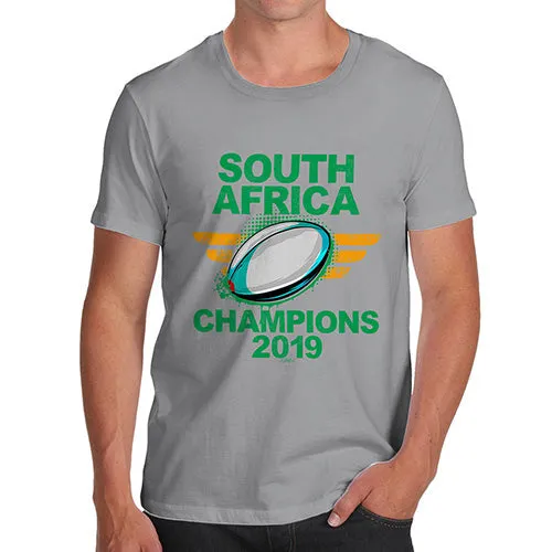 South Africa Rugby Champions 2019 Men's T-Shirt