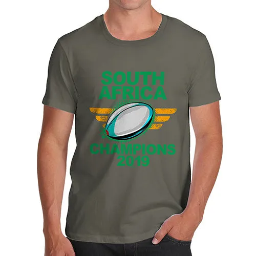 South Africa Rugby Champions 2019 Men's T-Shirt