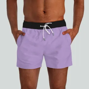 South Beach Lavender Swim Shorts