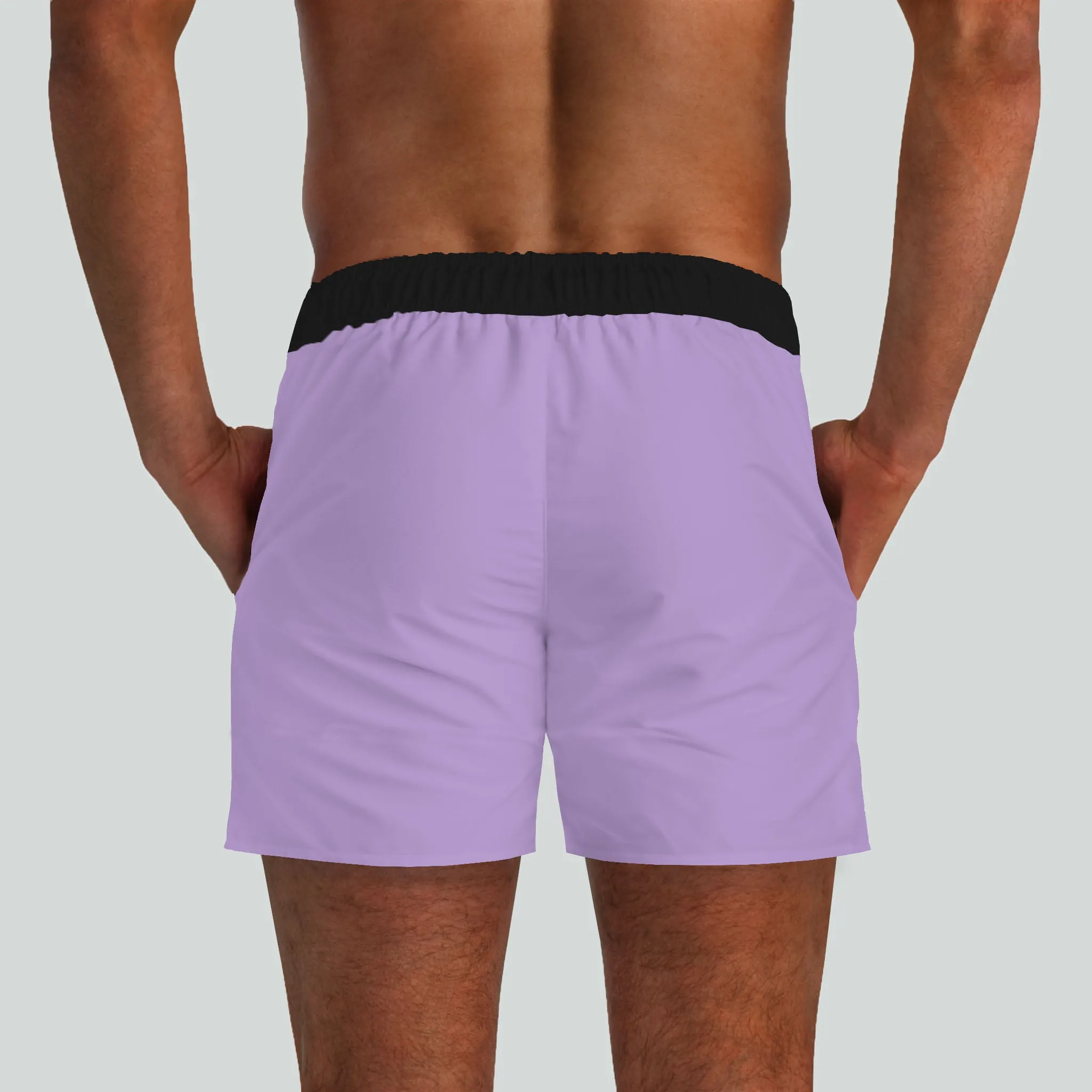 South Beach Lavender Swim Shorts