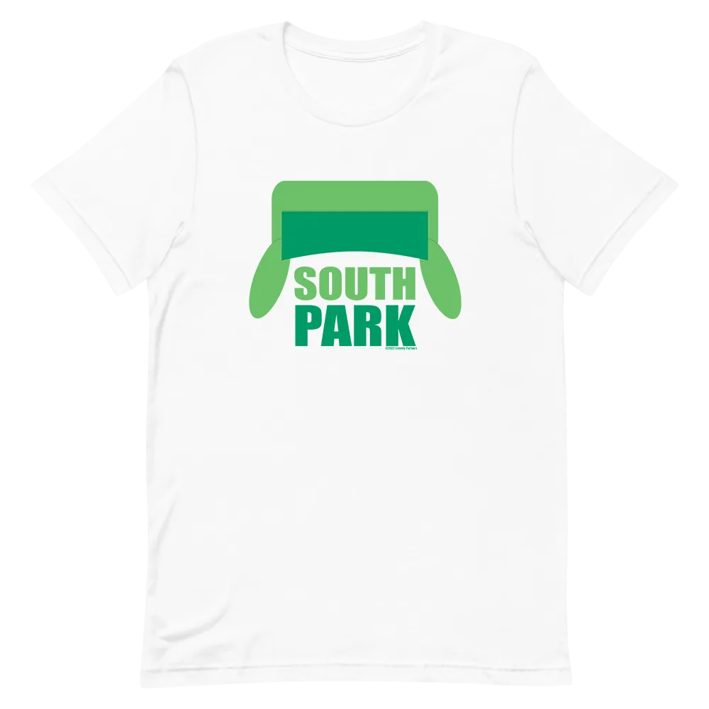 South Park Kyle Hat Adult Short Sleeve T-Shirt
