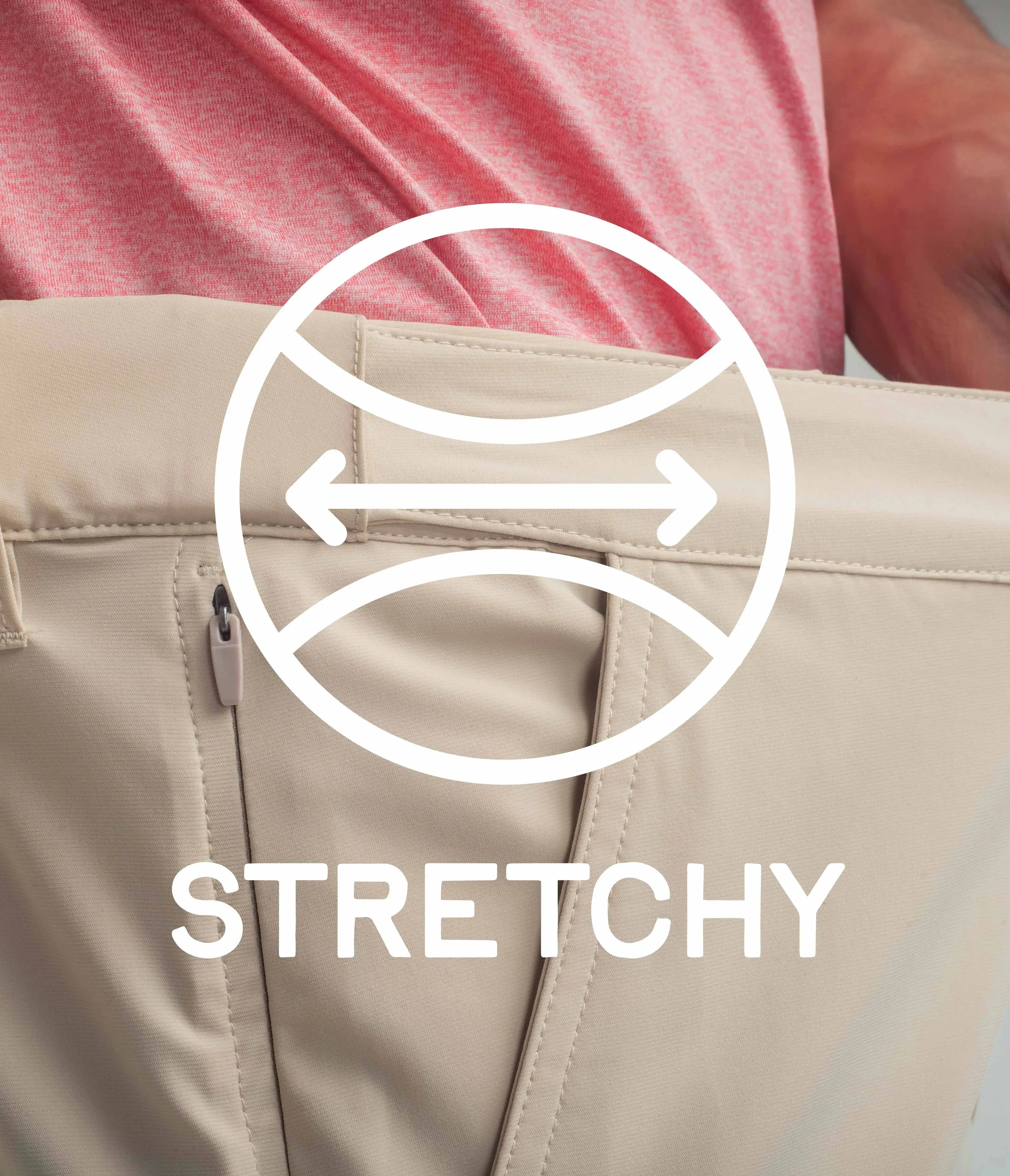 Southern Shirt Co. Men's Momentum Performance Chino in Sandalwood