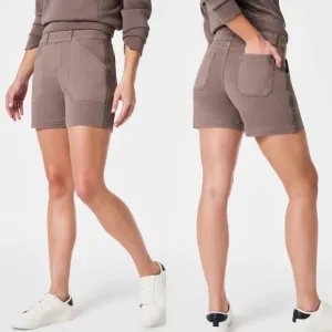 SPANX Stretch Twill Shorts Medium NWT