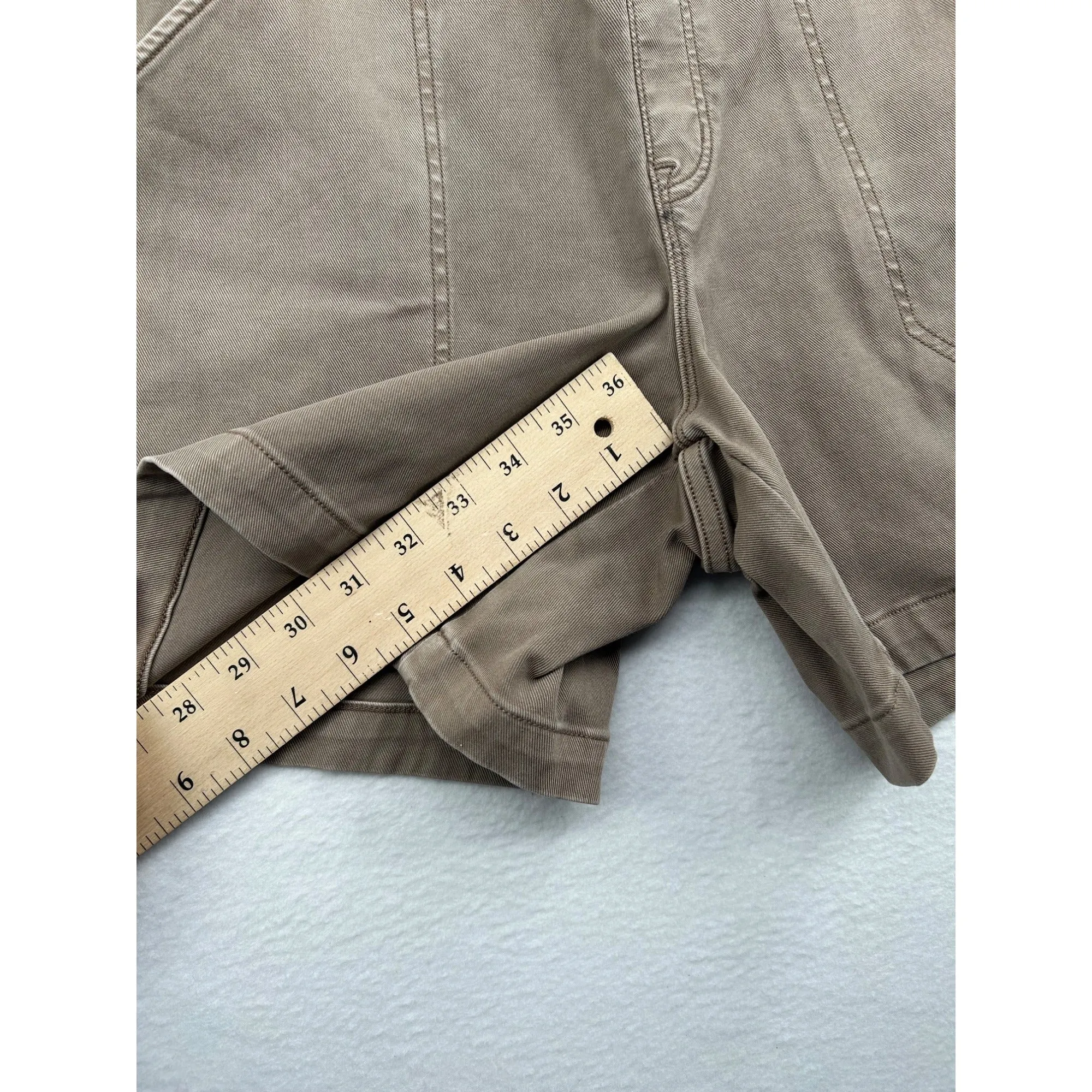Spanx Womens  Stretch Cotton Casual Shorts With Pockets #6474