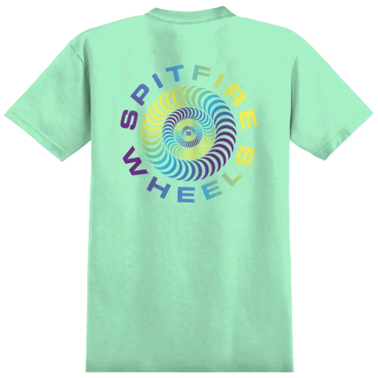 Spitfire Multiswirl Classic '87 T-Shirt Mint Green