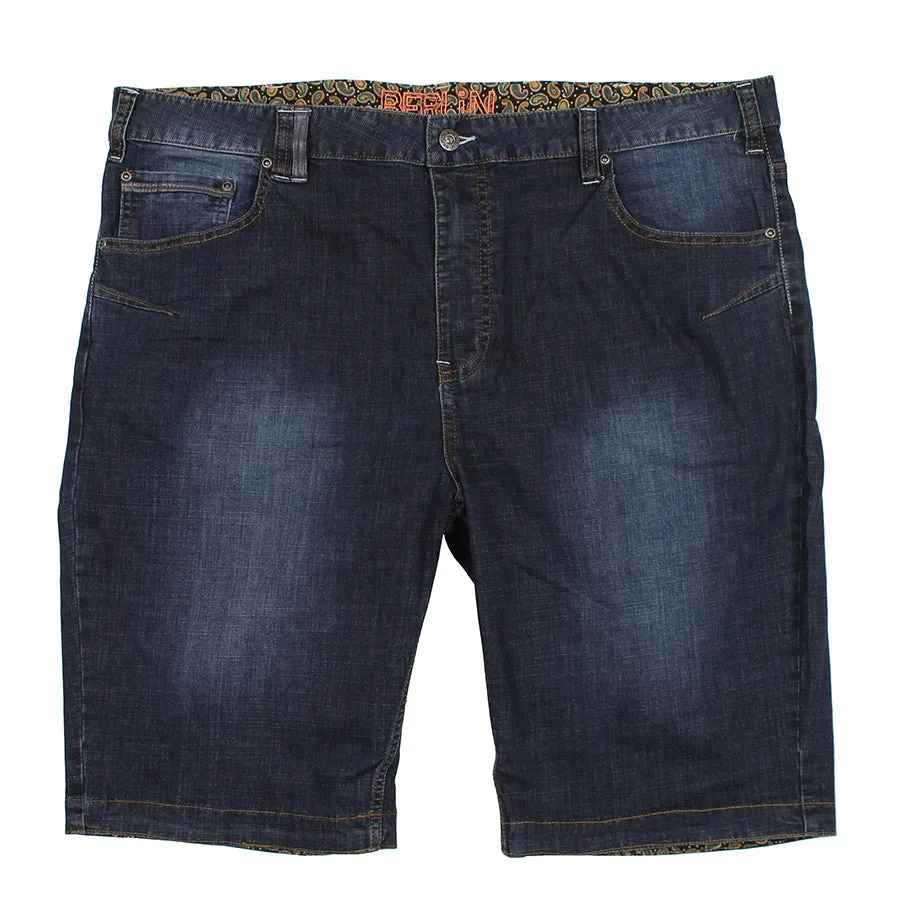 Square Weave Denim Short