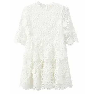 Stephanie Dress - Ivory