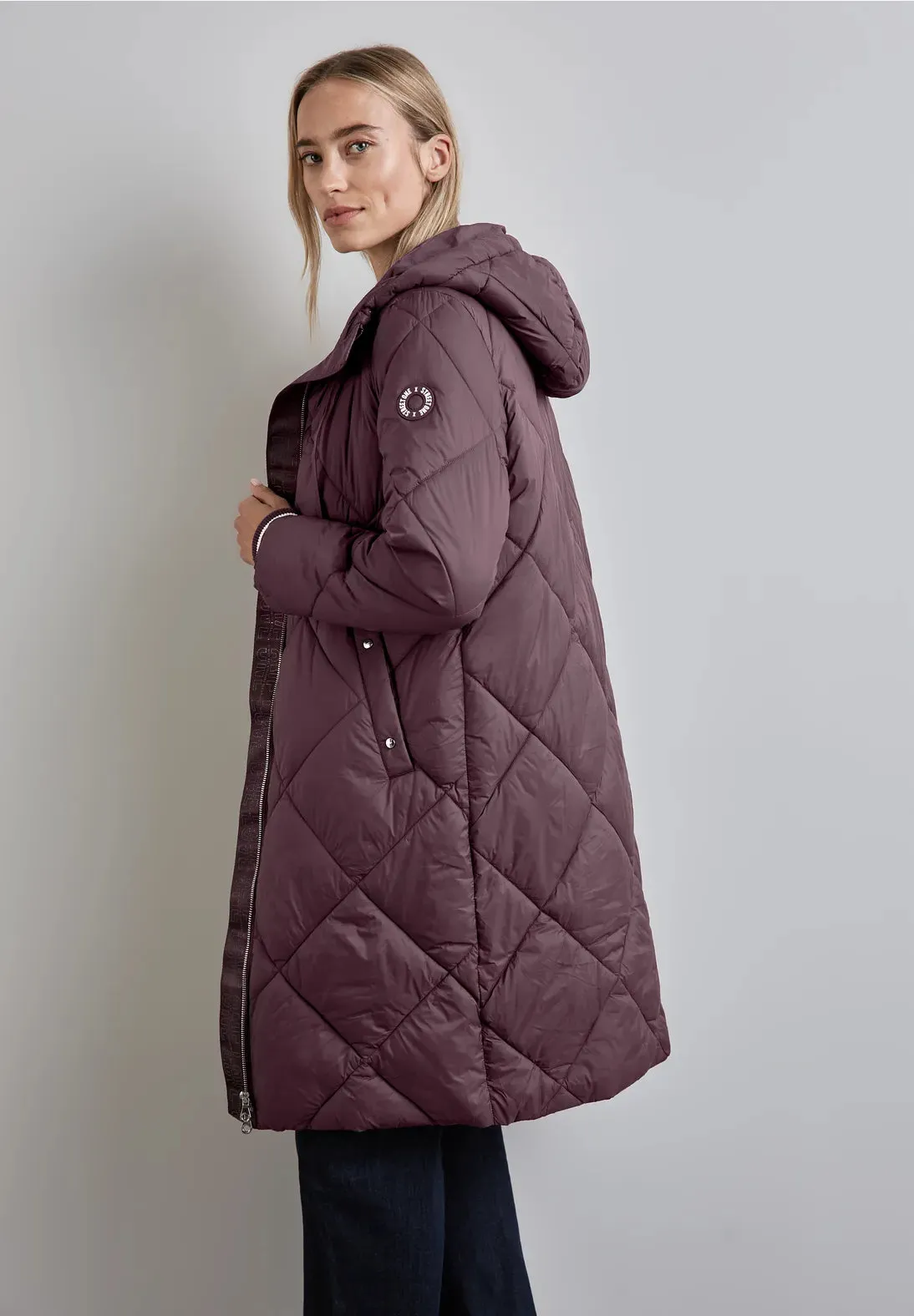 Street One Lined quilted jacket