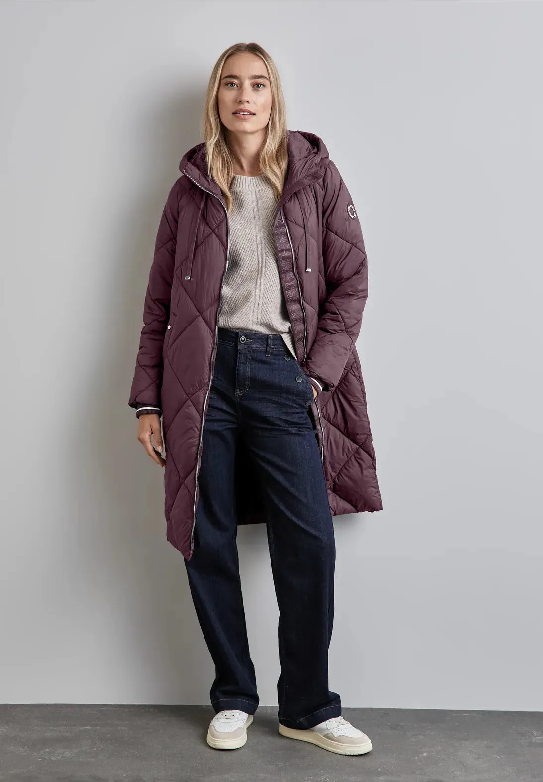 Street One Lined quilted jacket