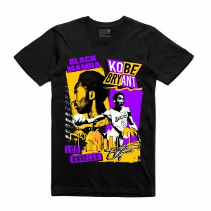 Streetwear on Demand 80'S MAMBA TEE BLACK