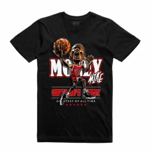 Streetwear on Demand CARICATURE MJ TEE BLACK